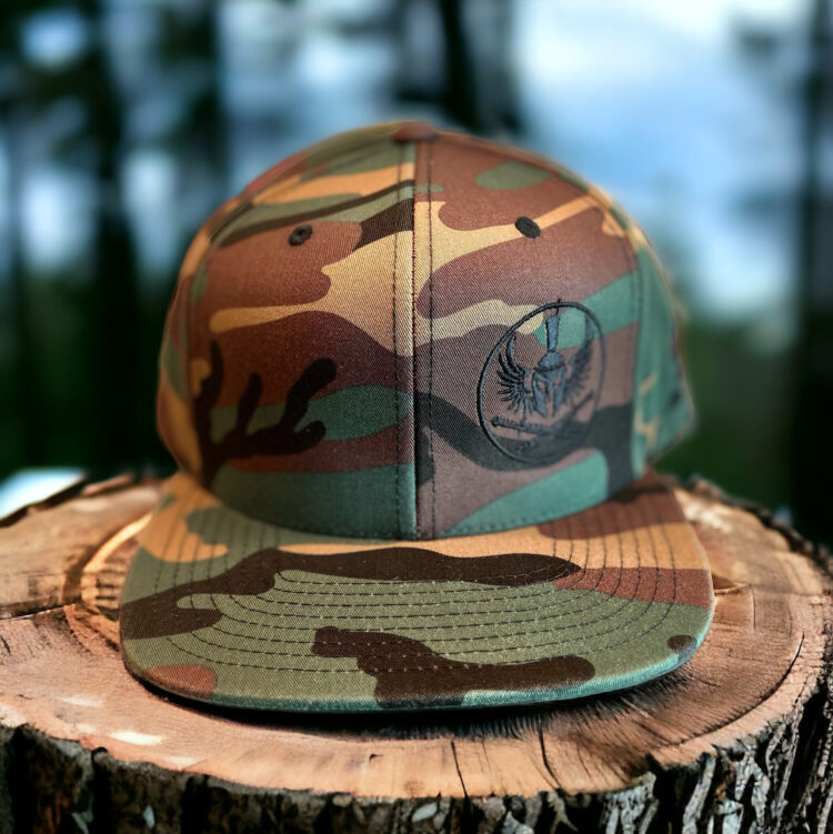Camo Spartan Snapback