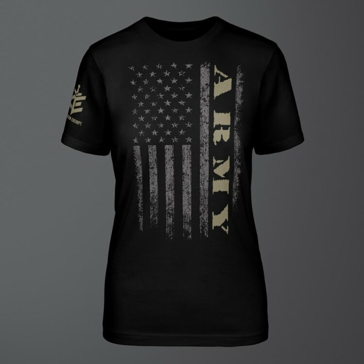 Army Grunge Flag