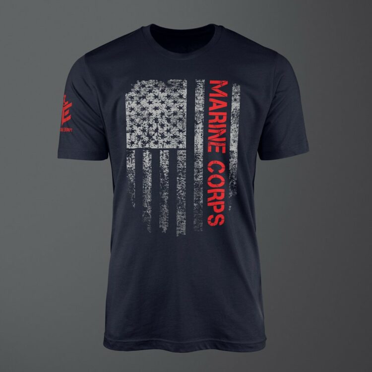 Marine Corps Grunge Flag - Image 2