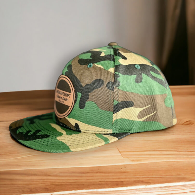 Camo Liberty or Death Hat
