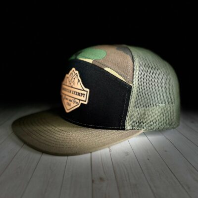 Brave and Free Leather Patch 7 Panel