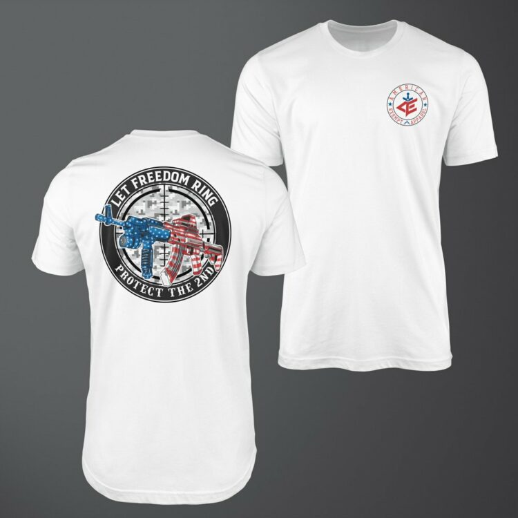 Mens T-Shirt Let Freedom Ring