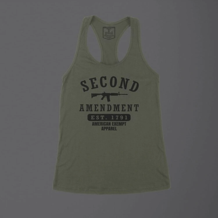 Second Amendment Racerback Tank