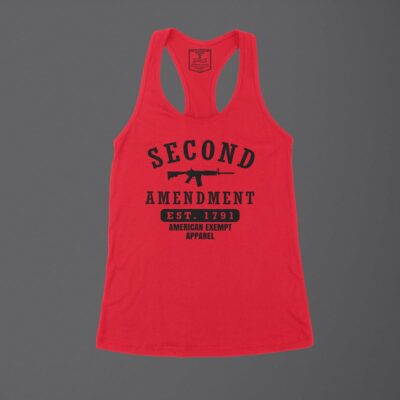 Second Amendment Racerback Tank