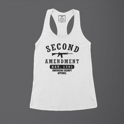 Second Amendment Racerback Tank