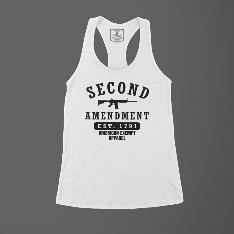 Second Amendment Racerback Tank