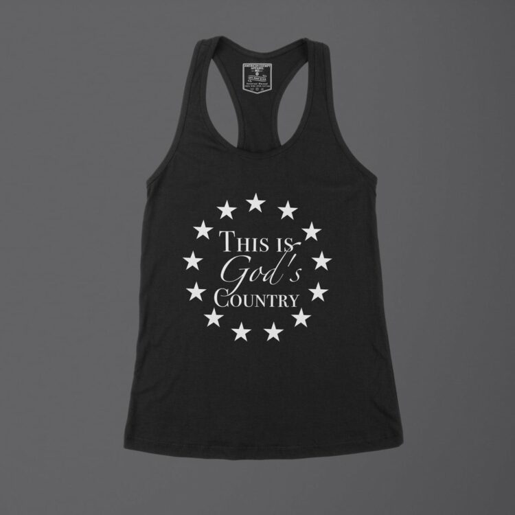 This is God's Country Racerback Tank