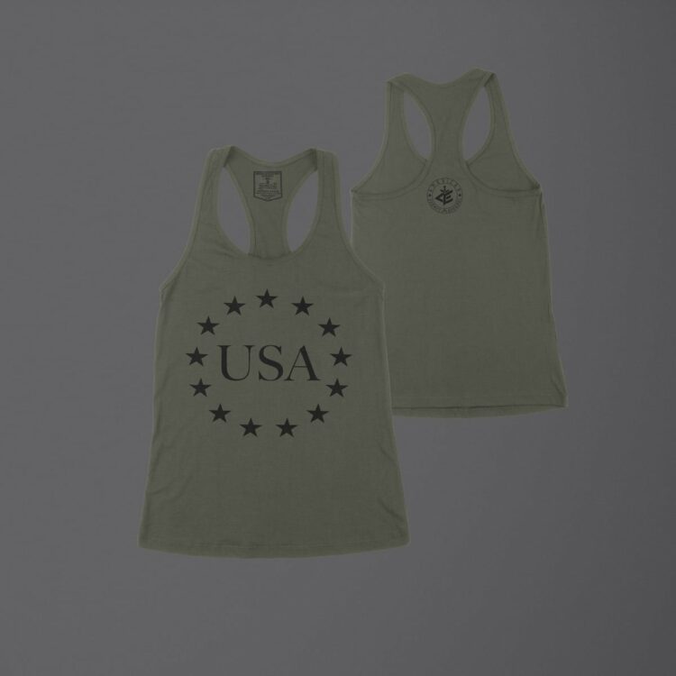 USA Betsy Racerback Tank