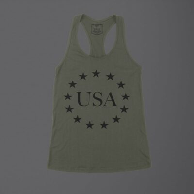 USA Betsy Racerback Tank