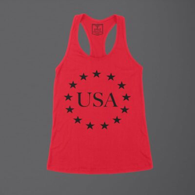 USA Betsy Racerback Tank