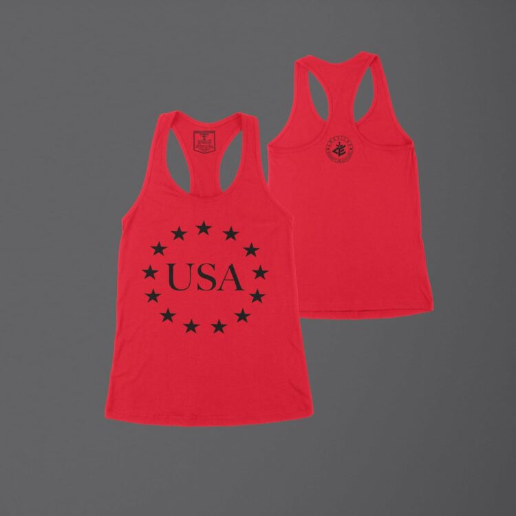 USA Betsy Racerback Tank