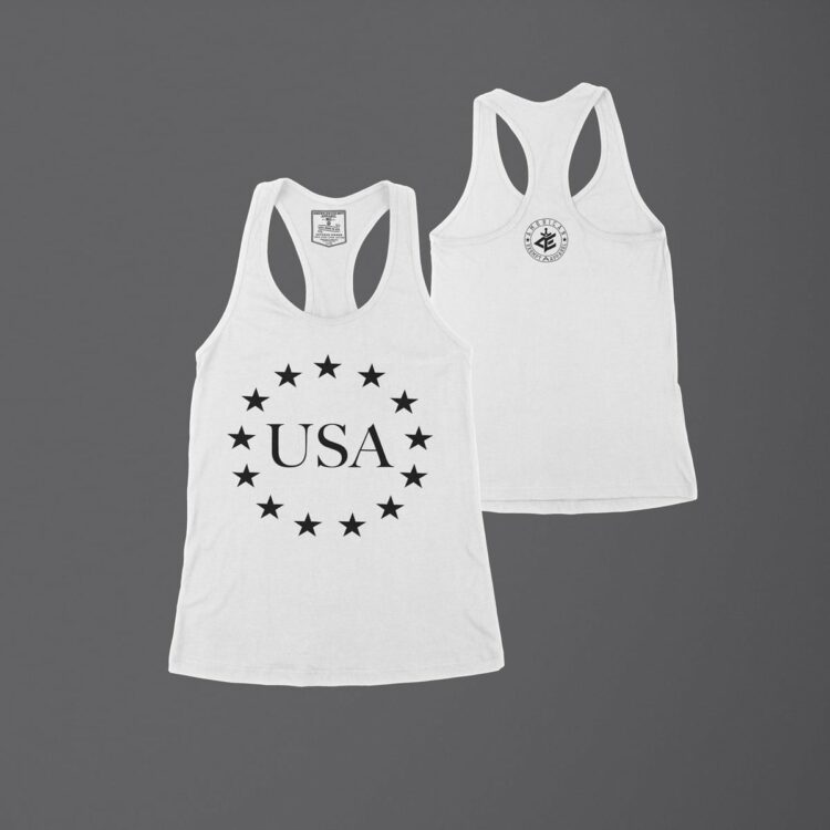 USA Betsy Racerback Tank
