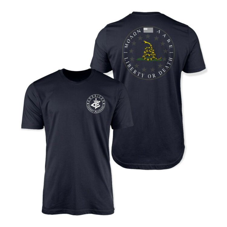 Mens ΜΟΛΩΝ ΛΑΒΕ Liberty or Death Tee