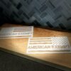 White AE Flag Vehicle Magnets