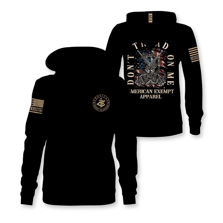Dont Tread Badass Pullover Hoodie
