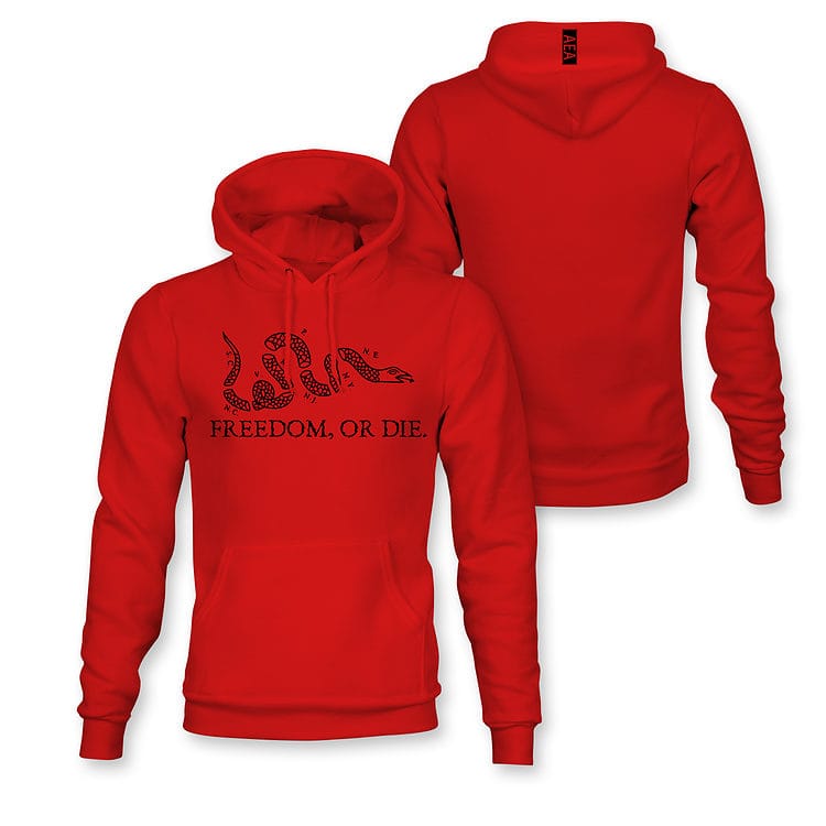 Freedom or Die Hoodie Heavy Hoodie - Image 2