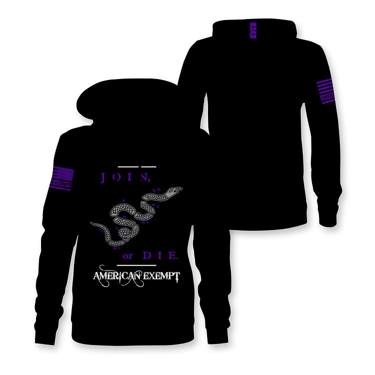 Join or Die Hoodie