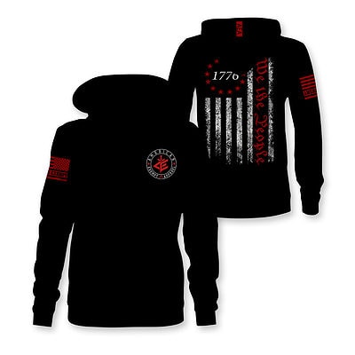 We the People Flag Hoodie