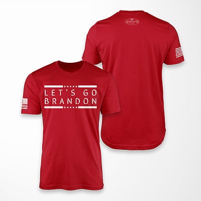 Lets Go Brandon in White