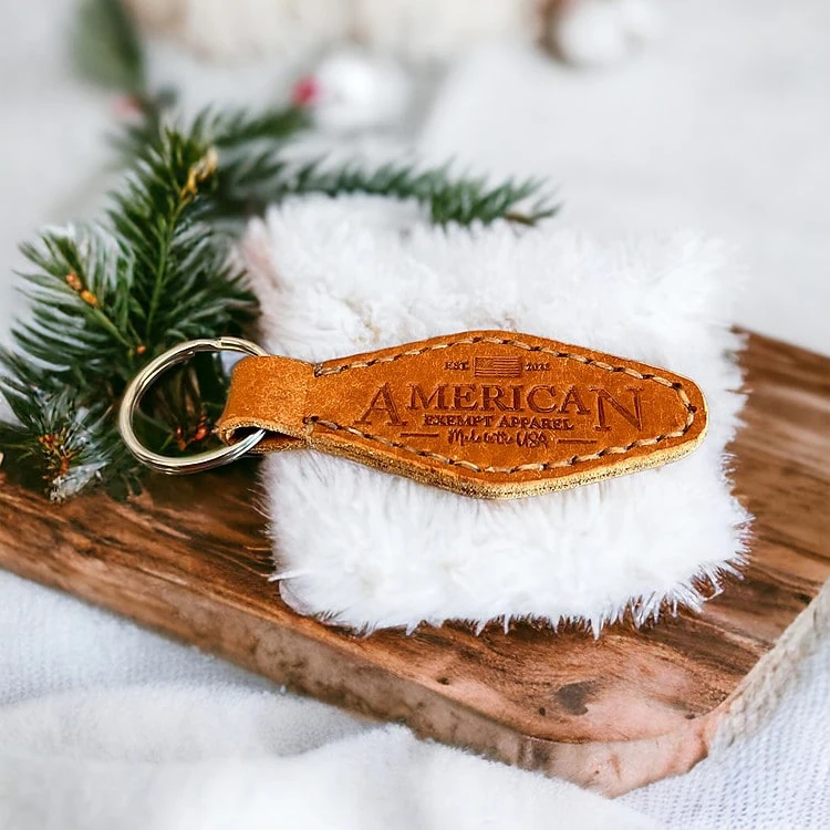 Hand stitched Leather Keyfob - Image 5