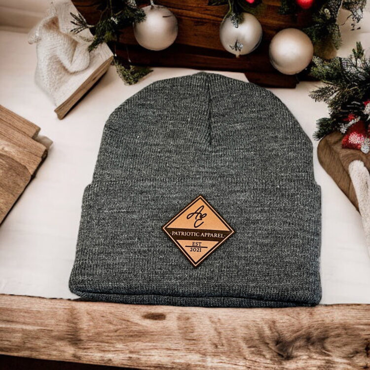 AEA Diamond Leather Beanie