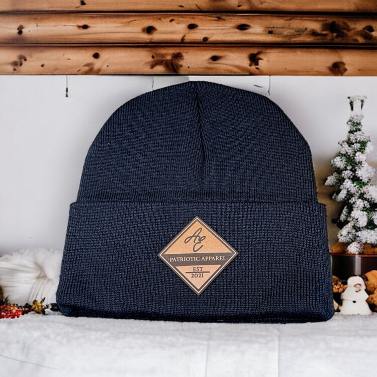 AEA Diamond Leather Beanie
