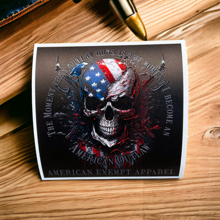 American Outlaw Sticker
