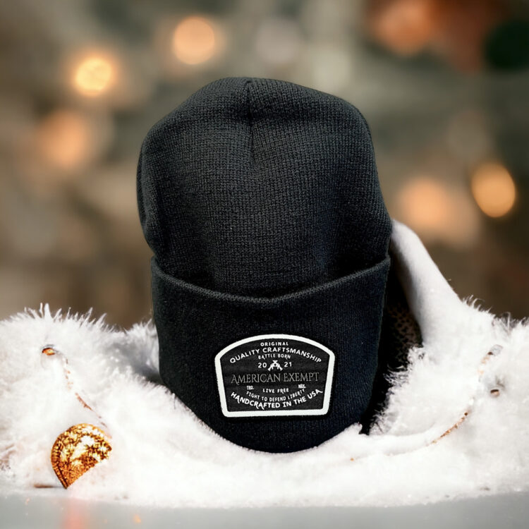 Battle Born Beanie in Black