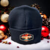 Live Free Beanie in Navy