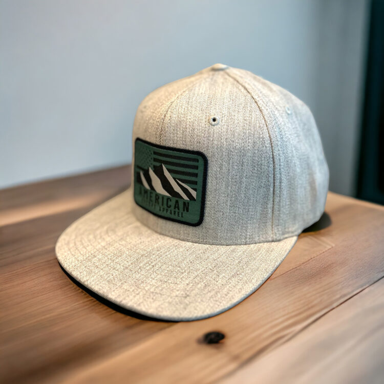 Heather Grey Freedom Patch