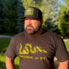 Freedom or Die Black and Yellow Tee